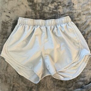 Nike Women's White Athletic Running Shorts